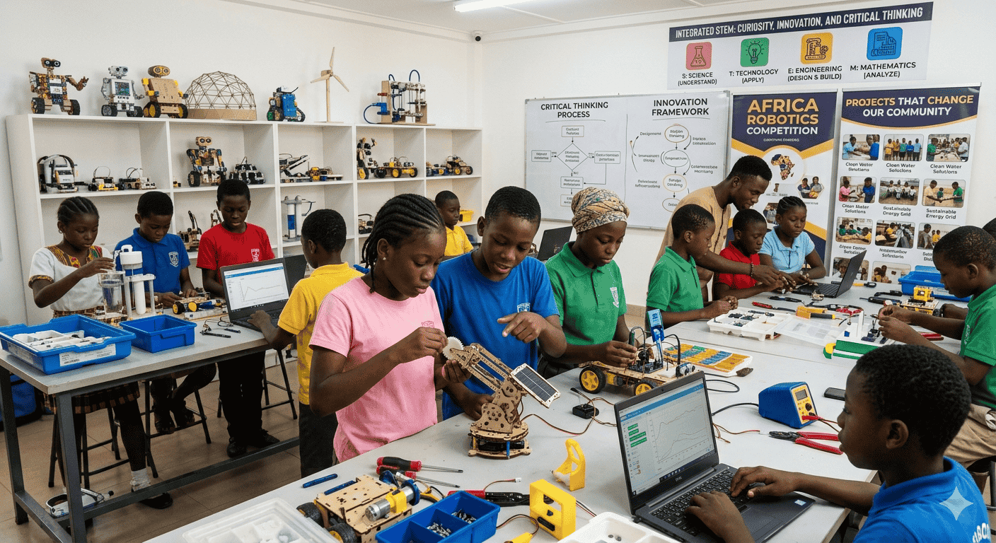 miss Yegile-STEM program class-1 miss Yegile-STEM program class-1