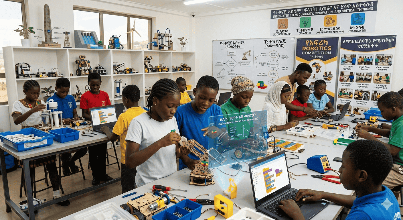 miss Yegile-STEM program class